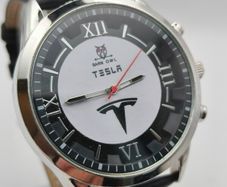 Tesla Inspired Custom Watch Daniel Hechter  Matching Pen  Gift Set