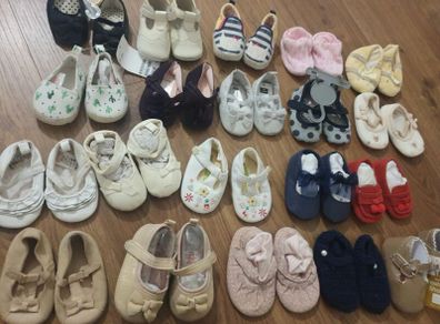 baby girl shoes 0-6 months
