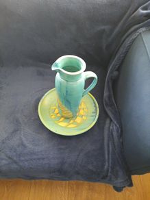 Marianne Klopp Pottery Pitcher and Bowl