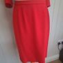 Louis Feraud vintage  red skirt and top Image 9