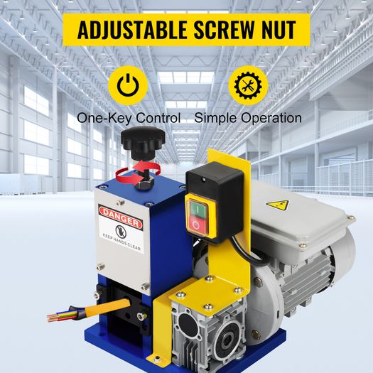 BRAND NEW Electric Wire Stripping Machine Portable 1.5mm-25mm 180W Cable Stripper for Copper Line Processing Removing Plastic Rubber