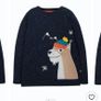 frugi organic cotton navy long sleeved top Image 3
