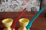 Pair of Vintage Danish Bodum Egg Cups.