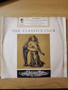 Mozart Serenade For Strings In G Major Eine Kleine Nachtmusik K525 The Classics Club 33 RPM