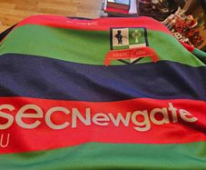 BBRFC Celtic Rugby Jersey from O'Driscolls visit