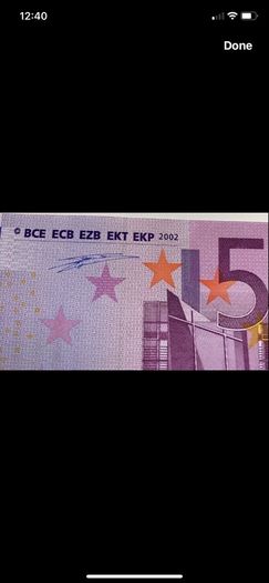 Vintage 500 Euro Banknote