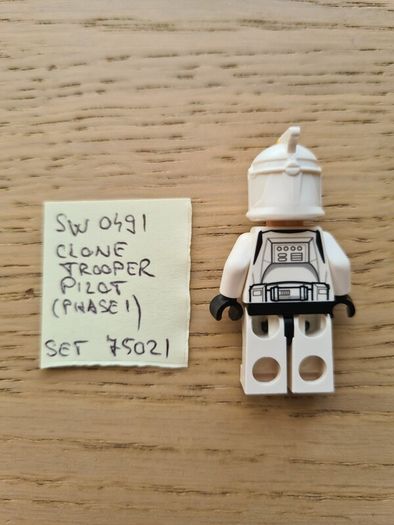 lego sw0491Clone trooper pilot, set star wars 75021
