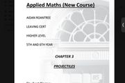 Leaving Cert Applied Maths Institute Notes