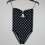 Zara Polka Dot Ring Detail Strapless Bodysuit Image 3