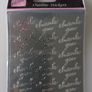Craft Stickers - Thank You -  Gold or Silver Image 4
