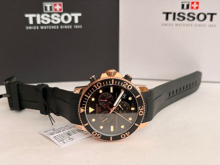 Tissot Seastar 1000 Chronograph Rose Gold Brand New