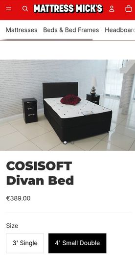 4 ft Divan bed
