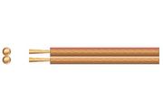10 Meters Transparent Speaker Cable 807047 Eco Spk cable 2x24/0.2mm