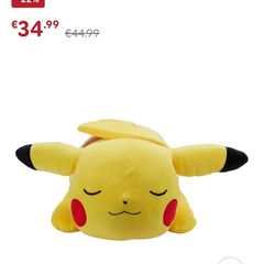 Pokemon sleeping plush