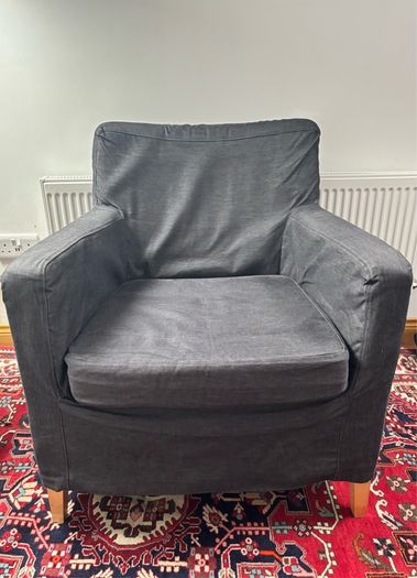 Ikea Karlstrad armchair grey - Discontinued