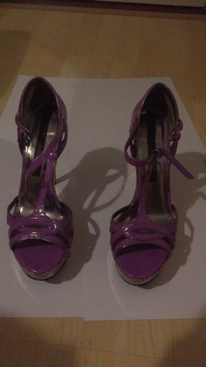 River Island Purple Heels