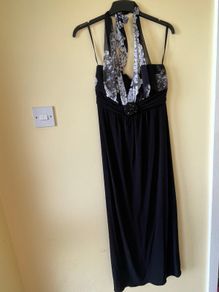 Black and white dress