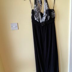 Black and white dress
