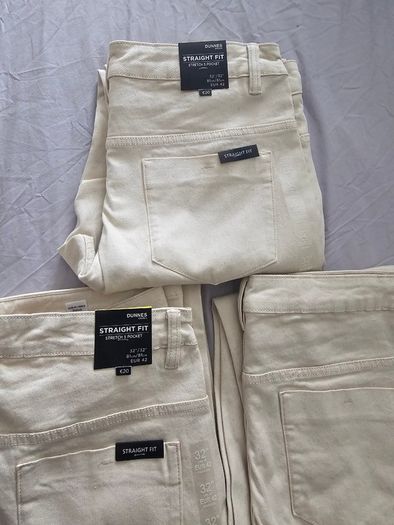 Dunnes straight fit trousers x 3,brand new, 2 with tag and 1 without tag