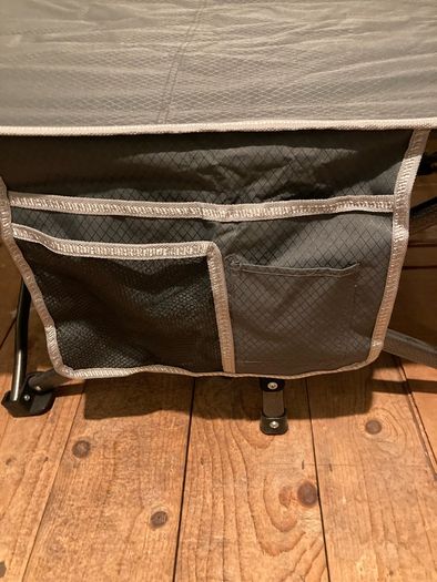 Foldable camping bed
