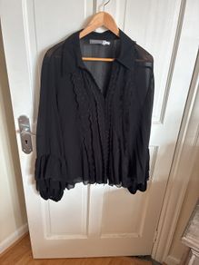 Mint Velvet unworn chiffon blouse