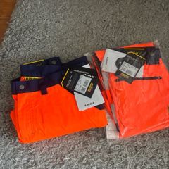 2x NEW Blaklader 1566 High Vis Trousers