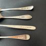 Antique/Vintage Sterling Silver teaspoons 925 52.2g Image 6