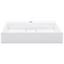 Wash Basin 60x38x11 cm Mineral Cast/Marble Cast White Image 2