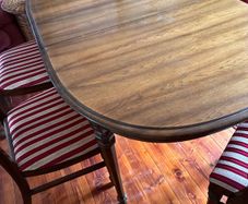 1970's Spanish Revival Dining table & chairs
