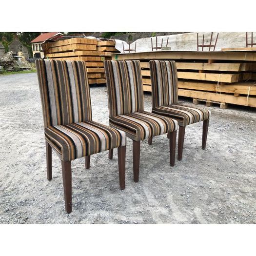Chairs  Striped  Set of 3 KAS103