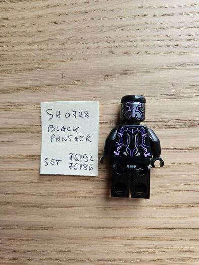 lego sh0728 black panther, set 76192