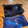 Oakley BXTR Sunglasses OO 9280 1539  Blue & Black Image 4