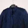 French Connection Navy Blue Diamond Quilted Jacket 8UK/36EU Image 10