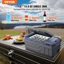 12 Volt Car Refrigerator Fridge, 15 L Single Zone Portable Freezer, Adjustable Range, 12/24V DC and 100-240V AC Compressor Cooler for Outdoor, Camping, RV Image 2