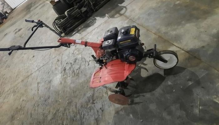 Petrol rotavator- like new- forward& reverse gears