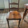 Solid wood kitchen table and chairs Image 3