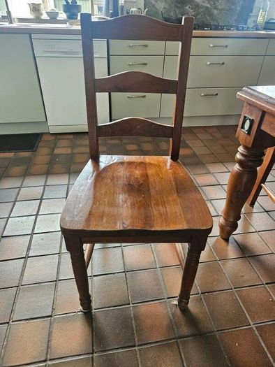 Solid wood kitchen table and chairs