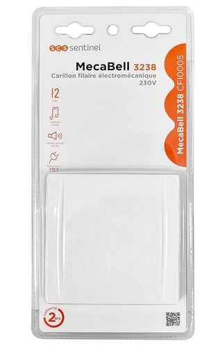 SCS Sentinel Wired Doorbell 230v