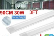 2812 90cm / 3FT LED Batten Tube Light Linear Ceiling Surface Mount Lamp Slim