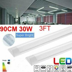 2812 90cm / 3FT LED Batten Tube Light Linear Ceiling Surface Mount Lamp Slim