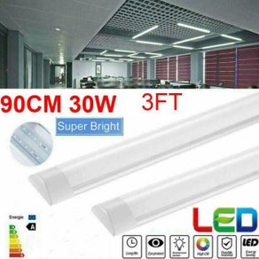 2812 90cm / 3FT LED Batten Tube Light Linear Ceiling Surface Mount Lamp Slim