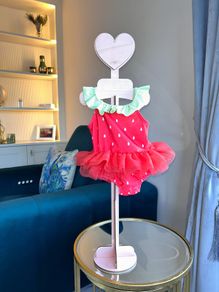 Baby Girls Cute Strawberry Tutu Swimsuit. Age 0-3 months / EU 56cm