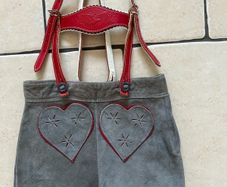 1950,s Suede Lederhosen