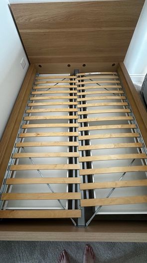 Ikea Malm Bed with storage (4 drawers)