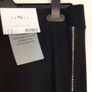 Black leggings with silver stripe size 12 BNWTS price includes postage Image 3