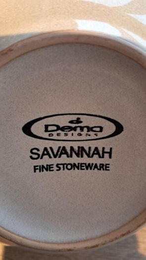 stomeware 6 mugs and 6 bowls