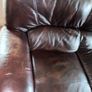 Leather recliner sofa Image 4