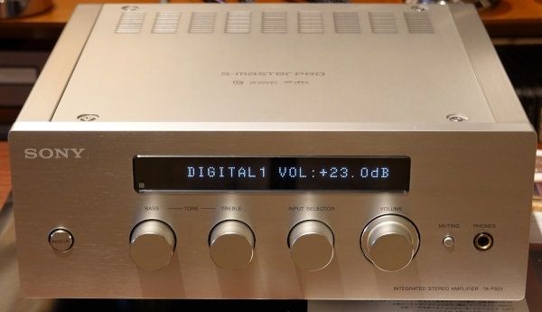 Rare Digital Version SONY'S FLAGSHIP RANGE ES TA-F501ES High Performance Digital integrated amplifier Top Spec 32-BIT S-Master Pro