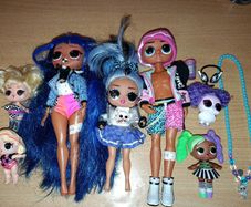 LoL and OMG dolls bundle