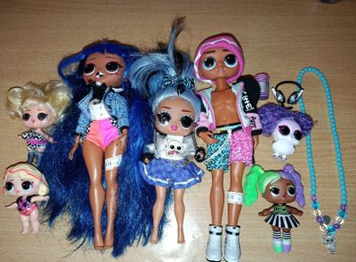 LoL and OMG dolls bundle